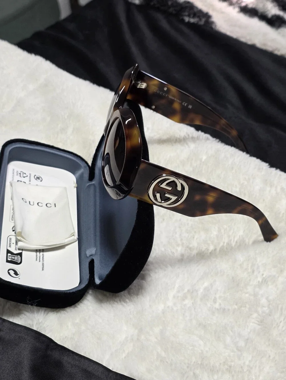 Gucci Women’s Tortoiseshell Round Sunglasses - Brown